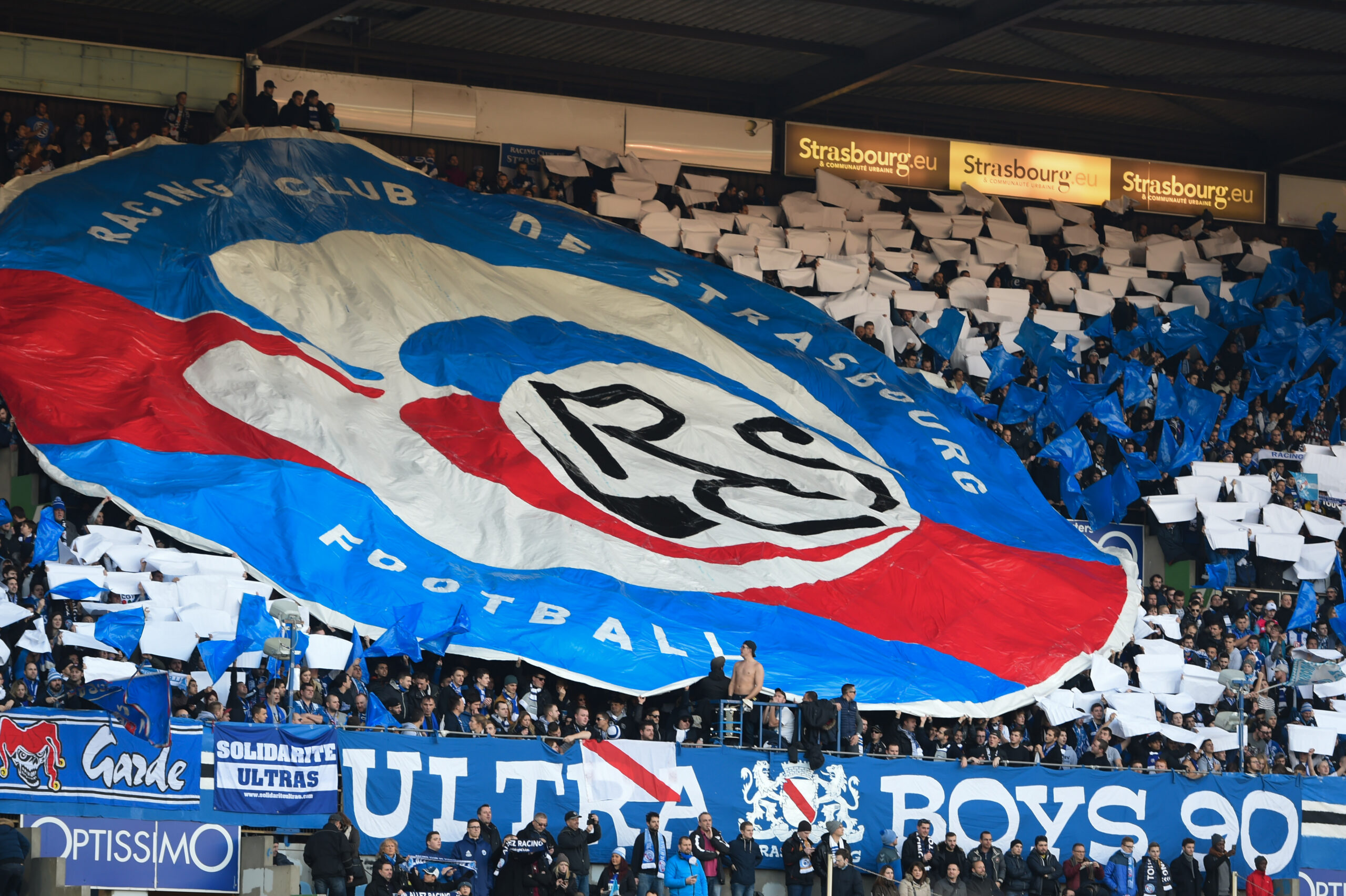 Strasbourg supporters